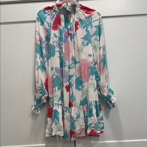 Ephemera Garland smock Floral Print Women's Dress